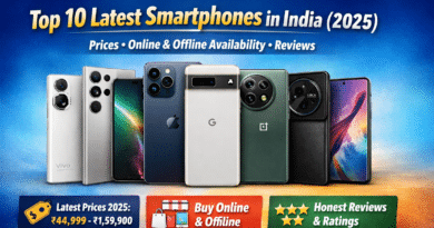 Latest smartphones available in India
