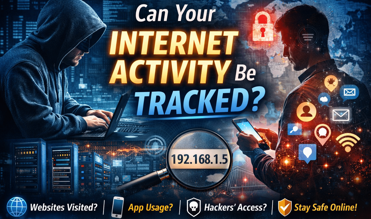 Can Your Internet Activity Be Tracked? What Others Can See, Who Has ...