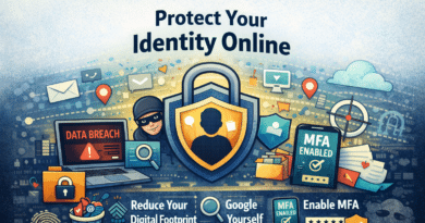 Online identity protection and security tips