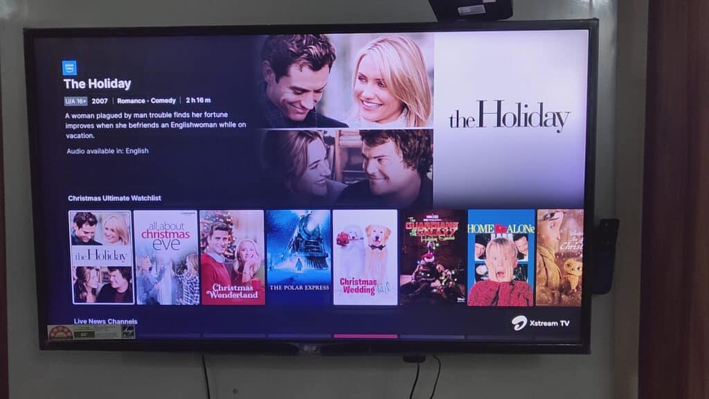 Airtel Xstream TV app