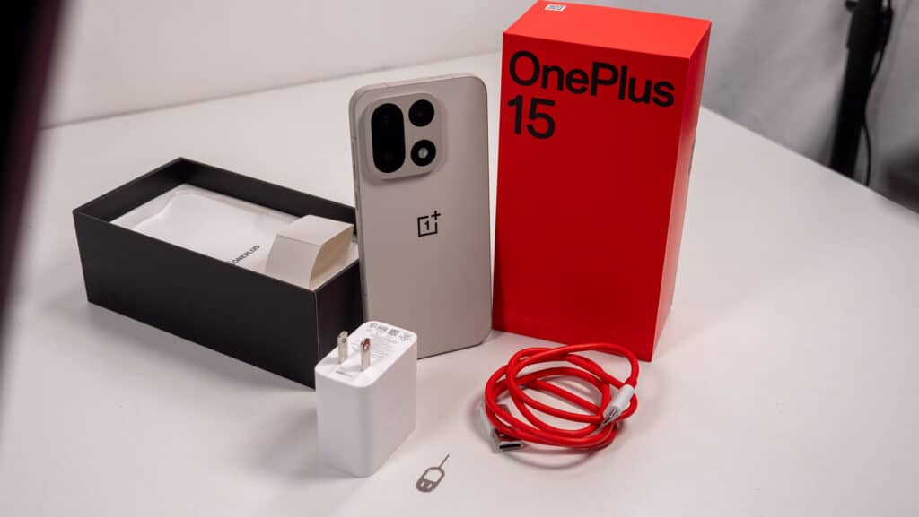 OnePlus 15 Box Content