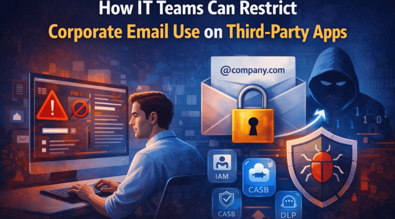 Solution to restrict employee from using corporate email id