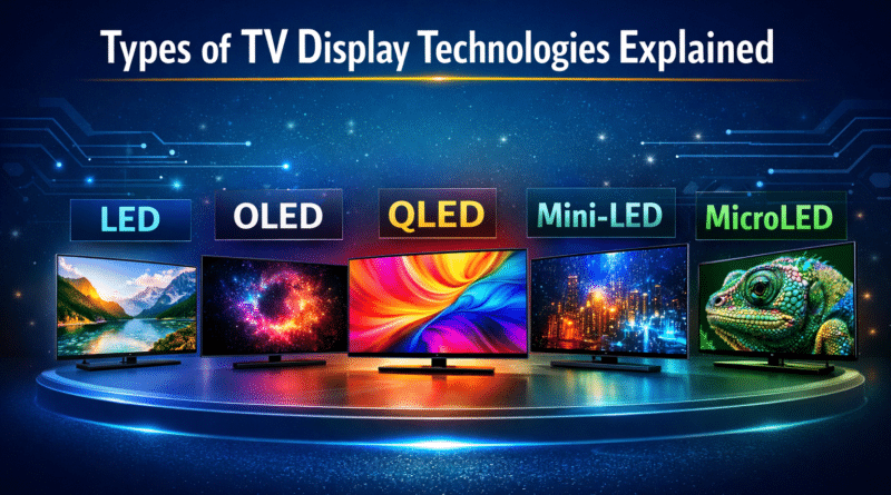 TV display technologies explained