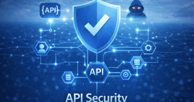 Shield symbolizing API security concept