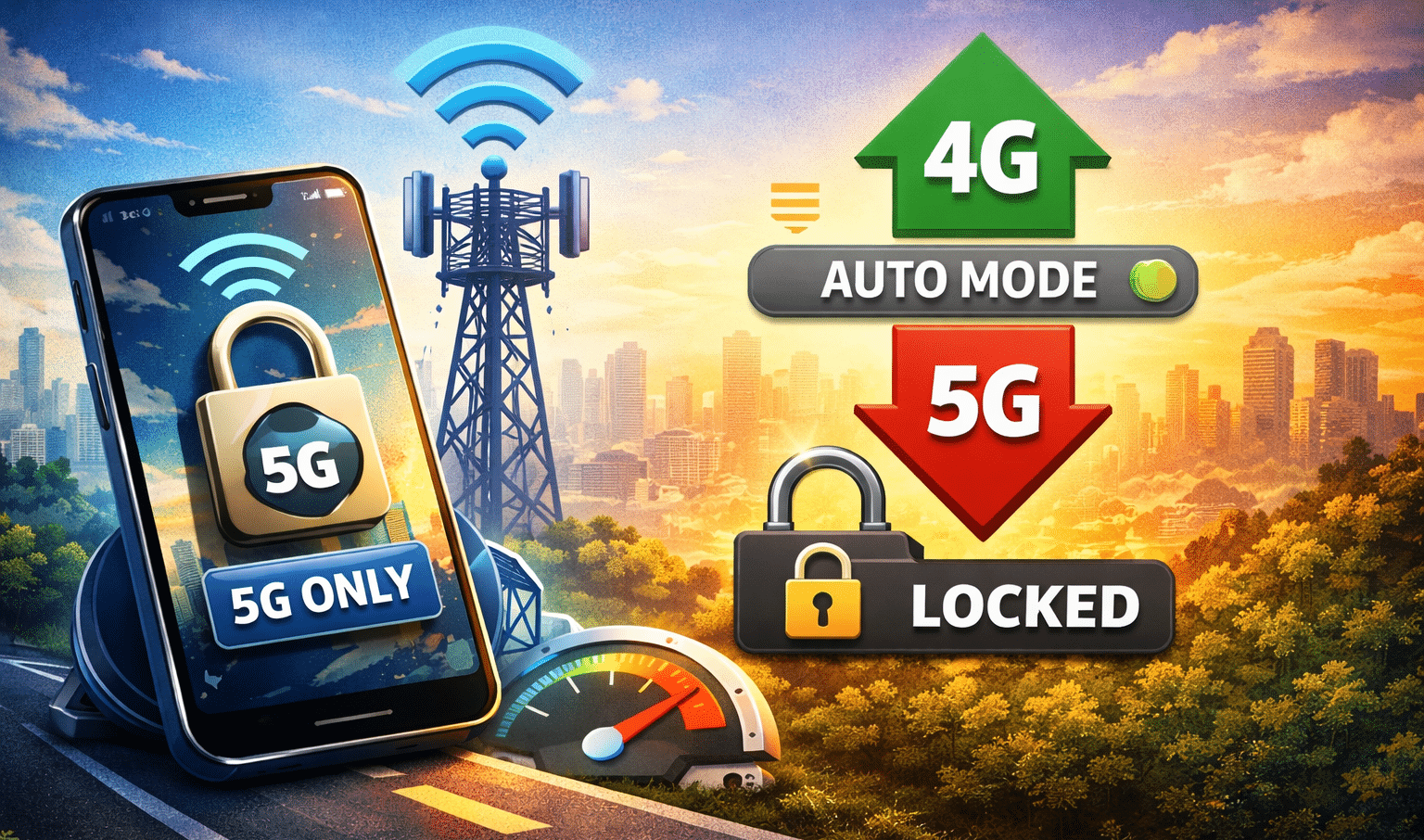 How to Lock Your Mobile Network to 5G Only to Get Unlimited 5G Data ...