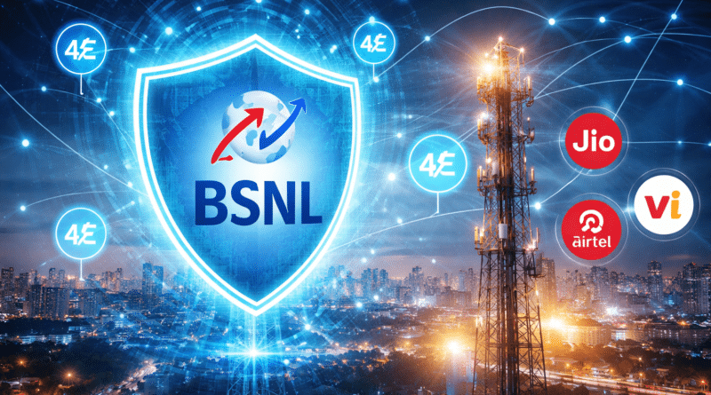 BSNL expanding 4G network across India to compete with private telecom operators