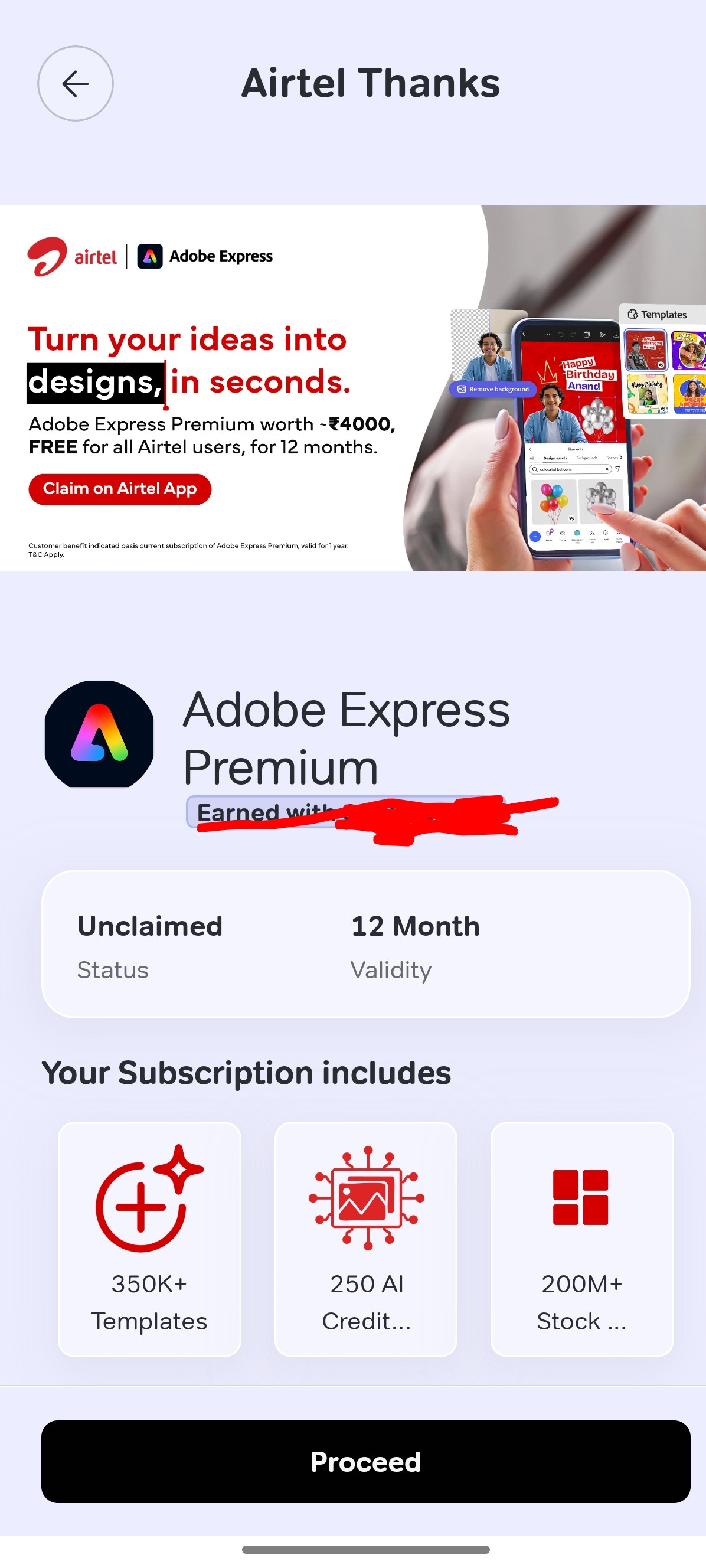 Adobe Express Premium Free for Airtel Users